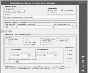 TELA 2 - INTEGRAÇÃO CX E CB