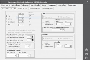 TELA 4 - PARAMETROS