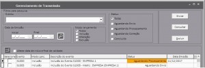 gerenciamento de transmissão do eSocial